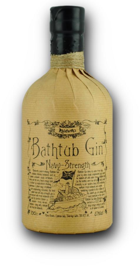 Bathtub Navy Strength Gin 57 % – silný gin, 0,7 l