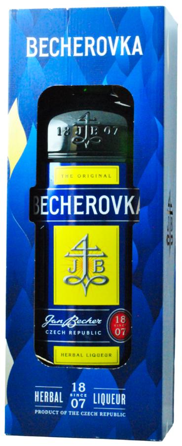 Becherovka Original Bylinný Likér 38 % 3,0 l – karton