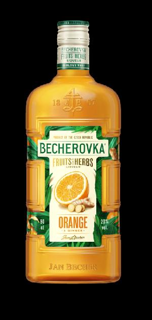 Becherovka Orange & Ginger 20% 0,5L (holá láhev)
