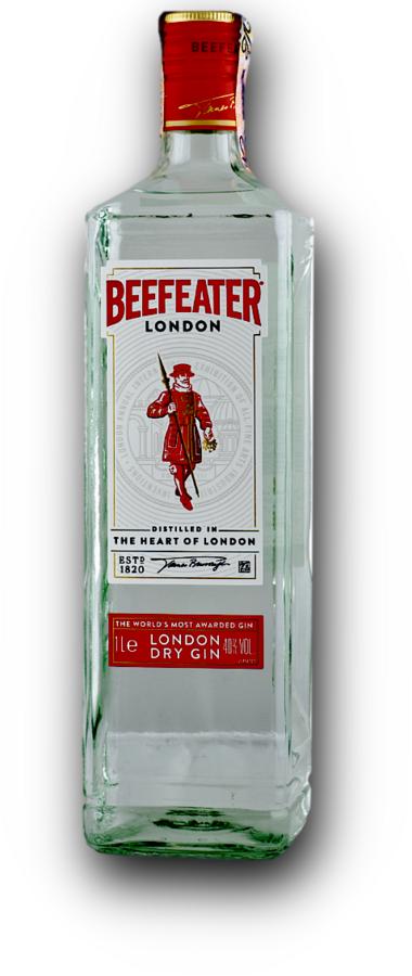 Beefeater London Dry Gin 40% – 1,0 l (holá láhev)