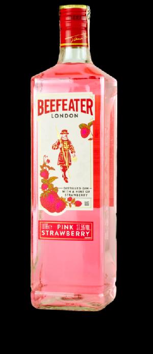 Beefeater Pink Strawberry 37,5% 1,0L (holá láhev)