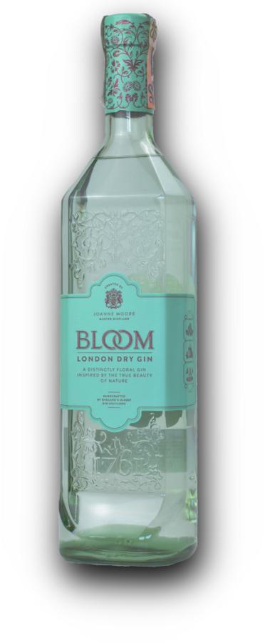 Bloom London Dry Gin 40% 1L – lehký a květinový