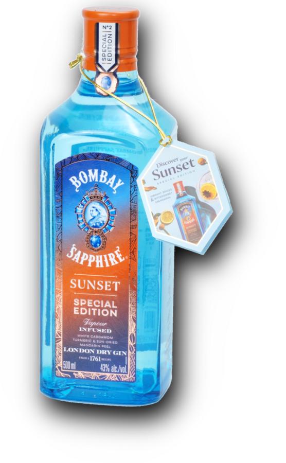Bombay Sapphire Sunset Gin 43% 0,5L