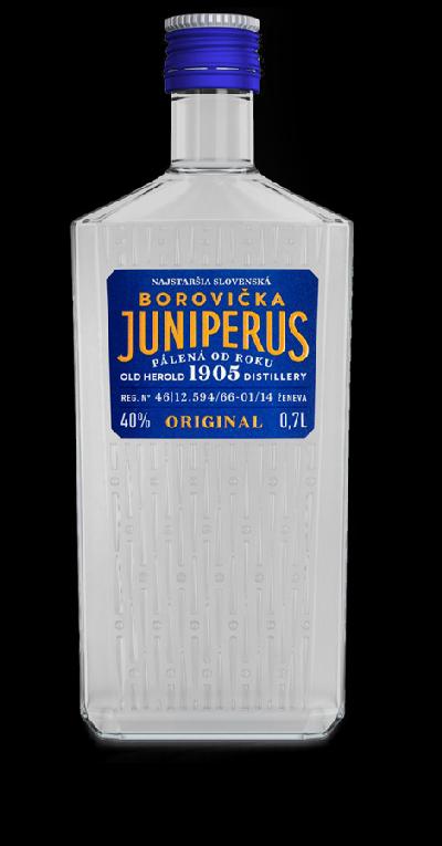 Juniperus Borovička 40% 0,7l (holá láhev)