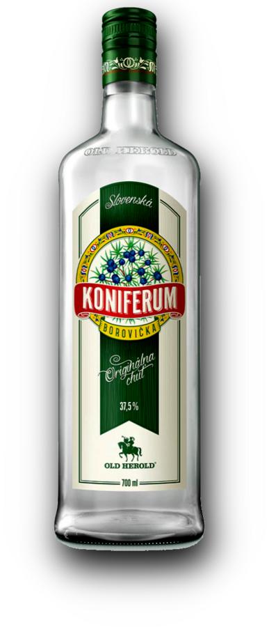 Borovička Koniferum 37,5% 0,7l – lehká a svěží