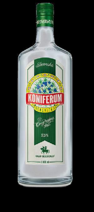 Borovička Koniferum 37,5% 1l (holá láhev)