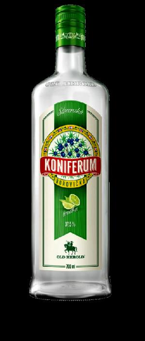 Borovička Koniferum Limetka 37,5% 0,7l (holá láhev)