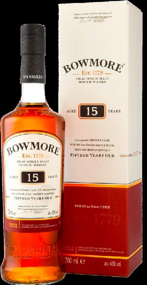 Bowmore 15YO 43% 0,7l (karton)