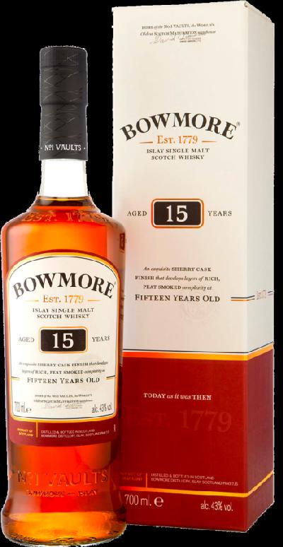 Bowmore 15YO 43% 0,7l (karton)