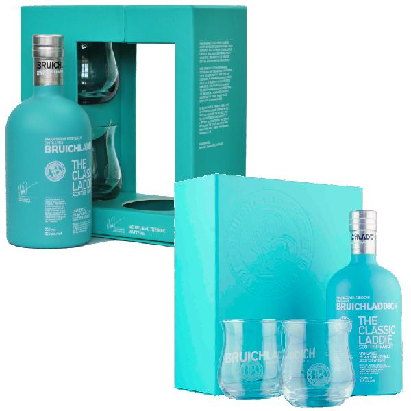 Bruichladdich Classic Laddie Scotch Whisky 50% 0,7l + 2 skleničky