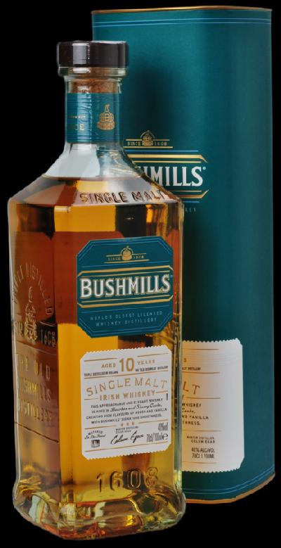 Bushmills 10YO 40% 0,7l (tuba)