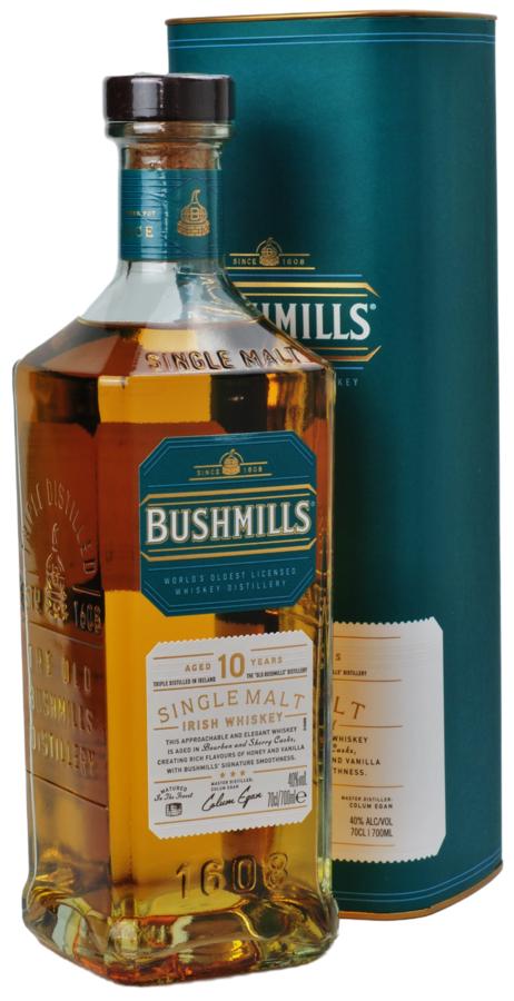 Bushmills 10YO single malt irská whisky 40% 0,7 l
