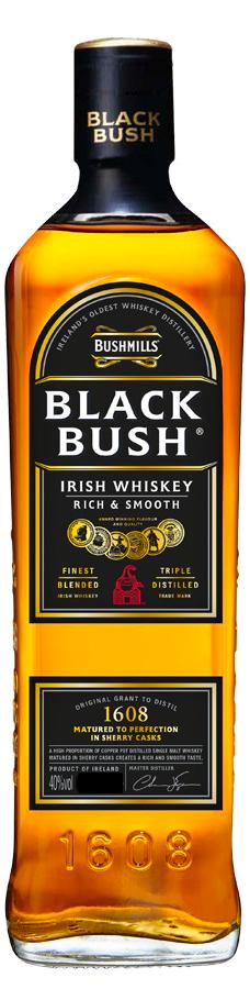 Bushmills Black Bush Irish Whisky 40% 1,0l