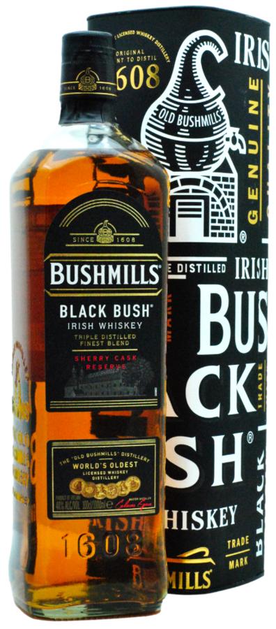 Bushmills Black Bush Sherry Cask Reserve Irish Whiskey 40 % 1,0 l – tuba