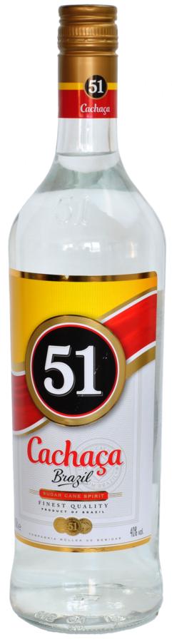 Cachaca 51 Brazil 40% 1l (holá láhev)
