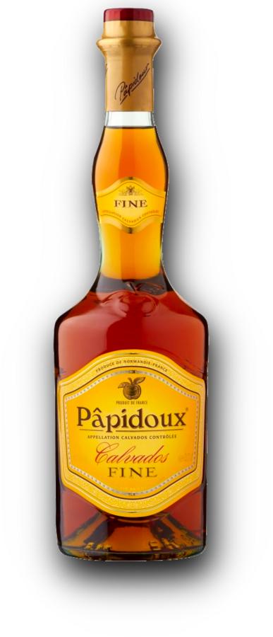 Papidoux Calvados Fine 40% 0,7l (holá láhev)