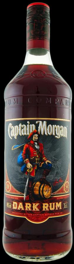 Captain Morgan Dark Rum 40% 1l (holá láhev)