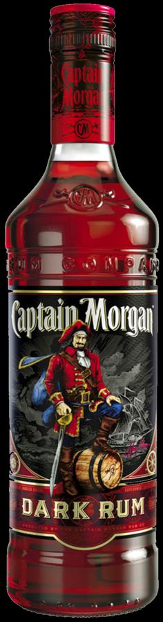 Captain Morgan Dark Rum 40% 0,7l (holá láhev)