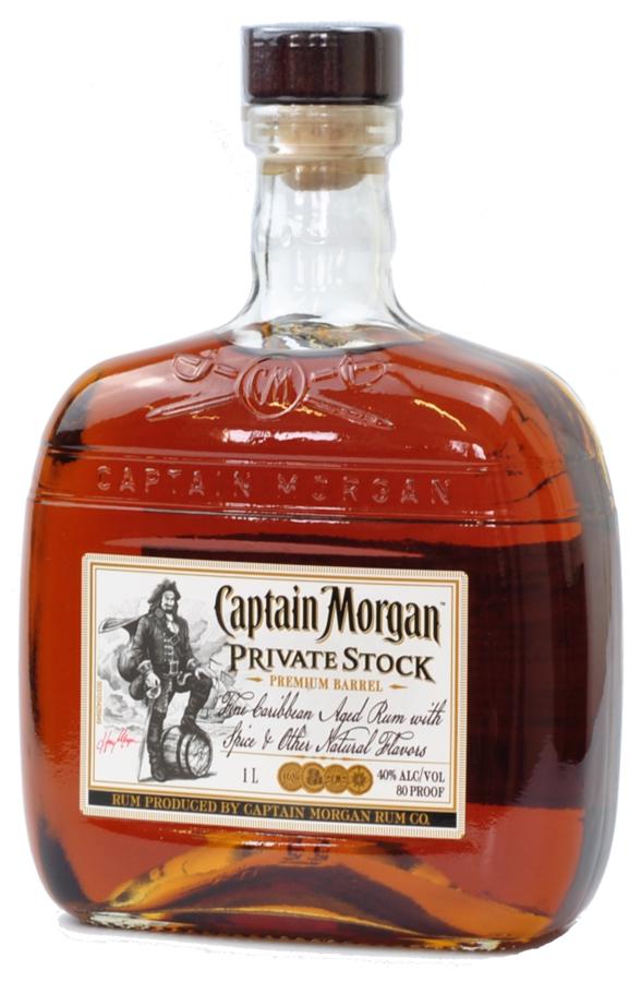 Captain Morgan Private Stock Rum 40 % – speciální, 1 l
