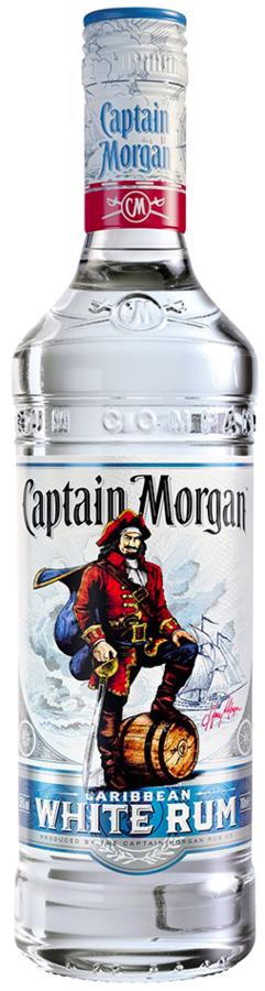 Captain Morgan White 37,5% 0,7l – bílý karibský rum