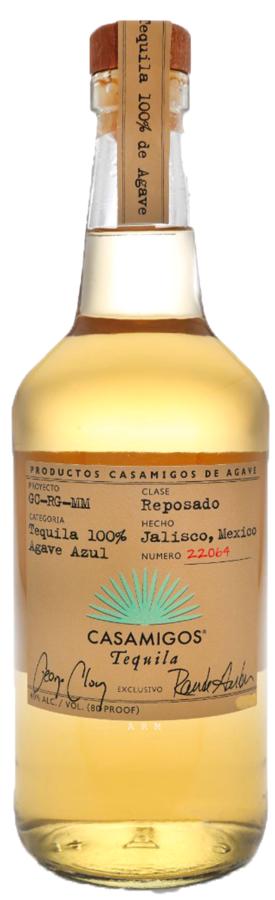 Casamigos Reposado Tequila 40% 0,7l – medová barva