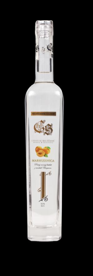 Chateau Selešťany Marhuľovica - Marhuľa Bergeron 52% 0,5L (holá láhev)