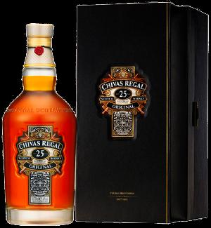 Chivas Regal 25YO 40% 0,7l (dárkové balení kazeta)