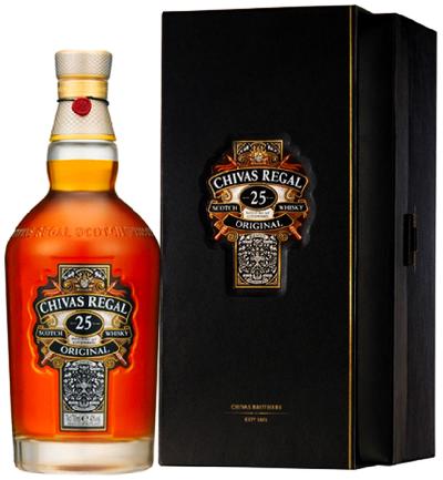 Chivas Regal 25YO Blended Scotch Whisky 40% 0,7L – dárkové balení