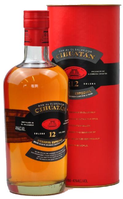 Cihuatán Solera 12 Reserva Especial 40% 0,7L – karton