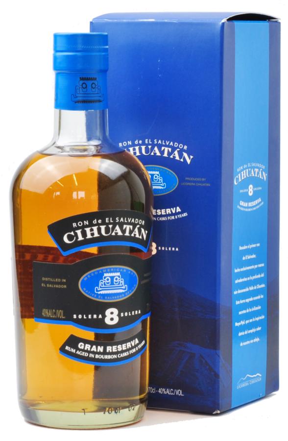 Cihuatán Solera 8 Gran Reserva 40% 0,7L – karton
