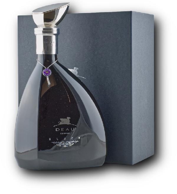 DEAU Black Extra – koňak 10 let, 40 %, 0,7 l (dárková kazeta)