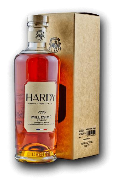 Hardy Millésime 1990 Grande Champagne Koňak 42,9% 0,7L