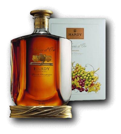 Hardy Noces D'or Grande Champagne 40% 0,75L (karton)