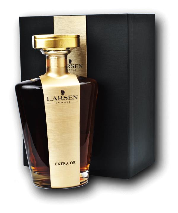 Larsen Extra Or Cognac 40% 0,7 l – dárková kazeta