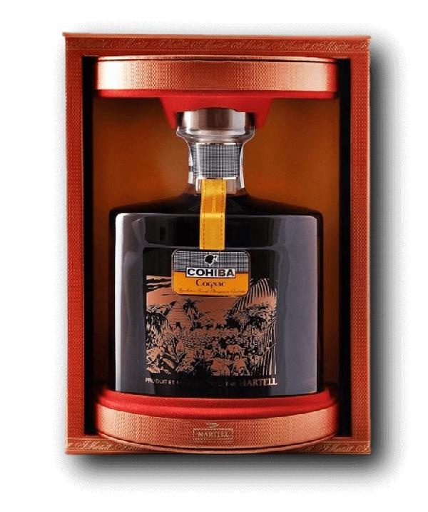Martell Cohiba Extra Old Koňak 43 % 0,7 l – dárková kazeta