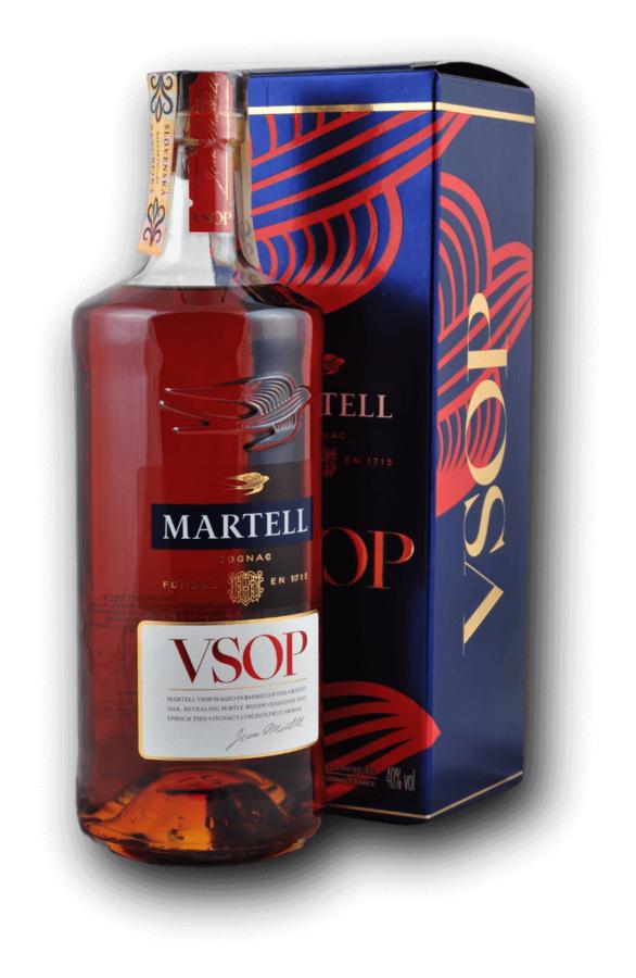 Martell VSOP Cognac 40 % – jemnozrnný dub, 0,7 l