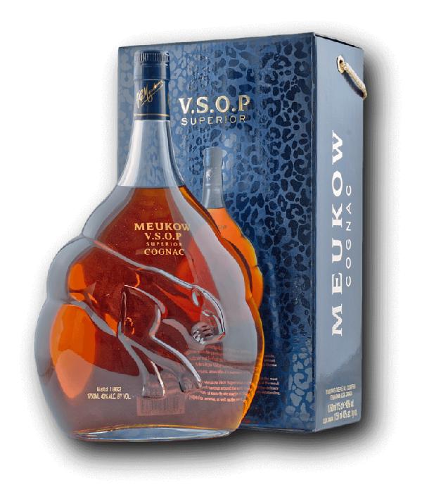 Meukow VSOP Superior Koňak 40% 1,75L