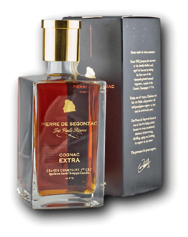 Pierre de Segonzac Extra Très Vieille Réserve Cognac 40% 0,7 l