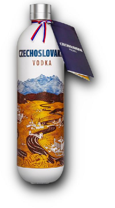 Czechoslovakia Vodka 40% 0,7l (holá láhev)