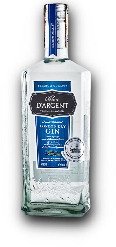 Bleu D' Argent The Gentlemen's Gin 40% 0,7L (holá láhev)