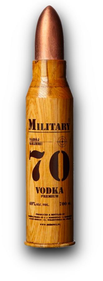 Debowa Military 70 Vodka 40% 0,7l (holá láhev)