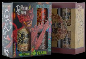 The Demon´s Share EL DIABLO 40% 0,7L (dárkové balení s 2 sklenicemi)