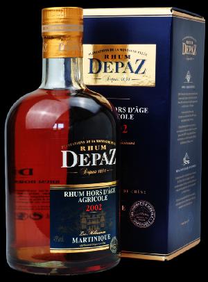 Depaz Rhum Hors d'Âge Agricole 2002 45% 0,7L (karton)