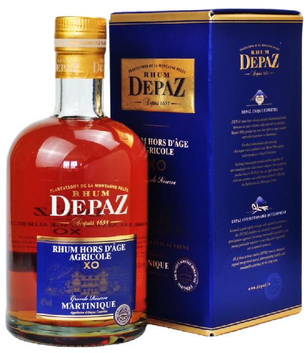 Depaz Rhum Agricole XO Grande Réserve Hors d'Âge 45% 0,7 l