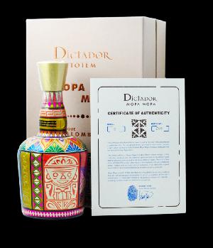 Dictador Totem, Mopa Mopa 1982, Model "F" 40% 0,7L (dárkové balení kazeta)