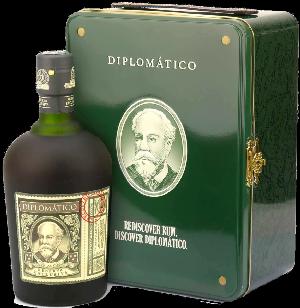 Diplomatico Reserva Exclusiva 40% 0,7l (dárkové balení plechový kufřík)