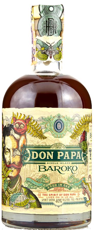 Don Papa Baroko Rum 40% 0,7 l – prémiový filipínský rum