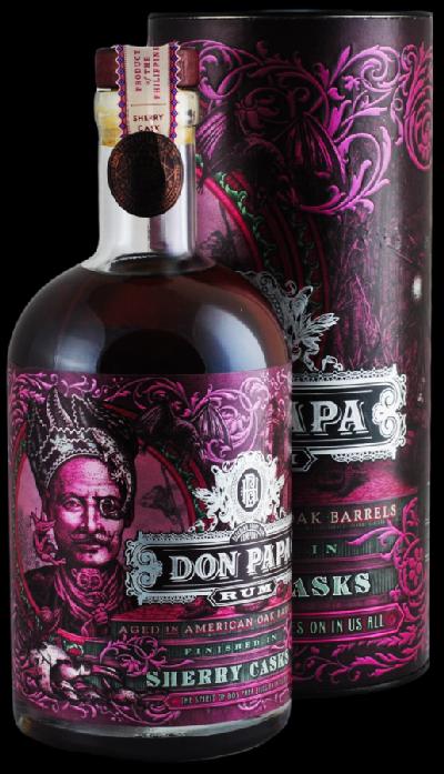 Don Papa Sherry Cask Finish 45% 0.7L (tuba)