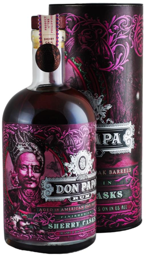 Don Papa Sherry Cask Finish Rum 45% 0,7 l (tuba)