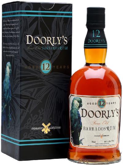 Doorly´s 12YO RUM 43% 0,7L (karton)